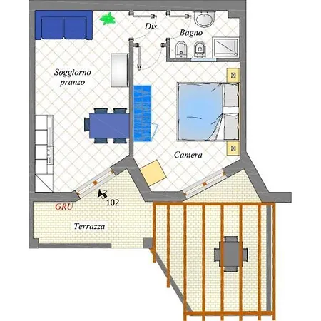 アパートホテル Il Cardellino サン·ヴィンチェンツォ