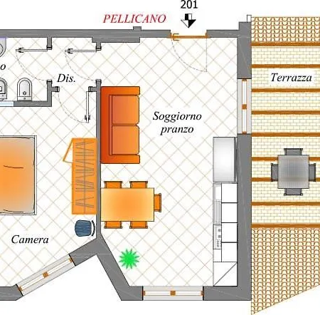Il Cardellino アパートホテル 3*