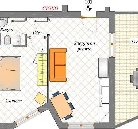 アパートホテル Il Cardellino サン·ヴィンチェンツォ